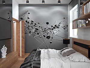 Sypialnia, styl skandynawski - zdjęcie od iProjektowanieWnętrz