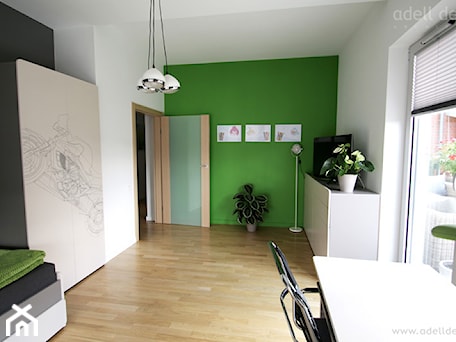 Aranżacje wnętrz - Pokój dziecka: APARTAMENT B.F.S. - realizacja projektu adell design ARCHITEKCI - adell design ARCHITEKCI. Przeglądaj, dodawaj i zapisuj najlepsze zdjęcia, pomysły i inspiracje designerskie. W bazie mamy już prawie milion fotografii!