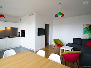 Projekt wnętrza mieszkania w Warszawie adell design ARCHITEKCI - Realizacja - zdjęcie od adell design ARCHITEKCI