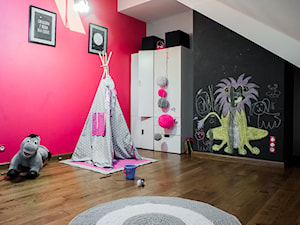 Projekty wnętrz w domu jednorodzinnym w Kaszowie k.Krakowa. - Pokój dziecka, styl nowoczesny - zdjęcie od PRØJEKTYW | Architektura Wnętrz & Design