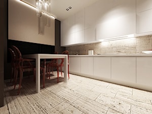 apartament, Wrocław - Kuchnia, styl nowoczesny - zdjęcie od PRØJEKTYW | Architektura Wnętrz & Design