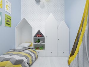 Projekt wnętrz domu jednorodzinnego w Rzeszowie - Pokój dziecka, styl nowoczesny - zdjęcie od PRØJEKTYW | Architektura Wnętrz & Design