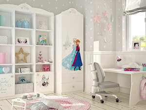 Kolekcja Frozen - Średni biały szary pokój dziecka dla dziecka dla nastolatka dla dziewczynki - zdjęcie od Meblik - meble dla dzieci i młodzieży oraz darmowy projekt pokoju