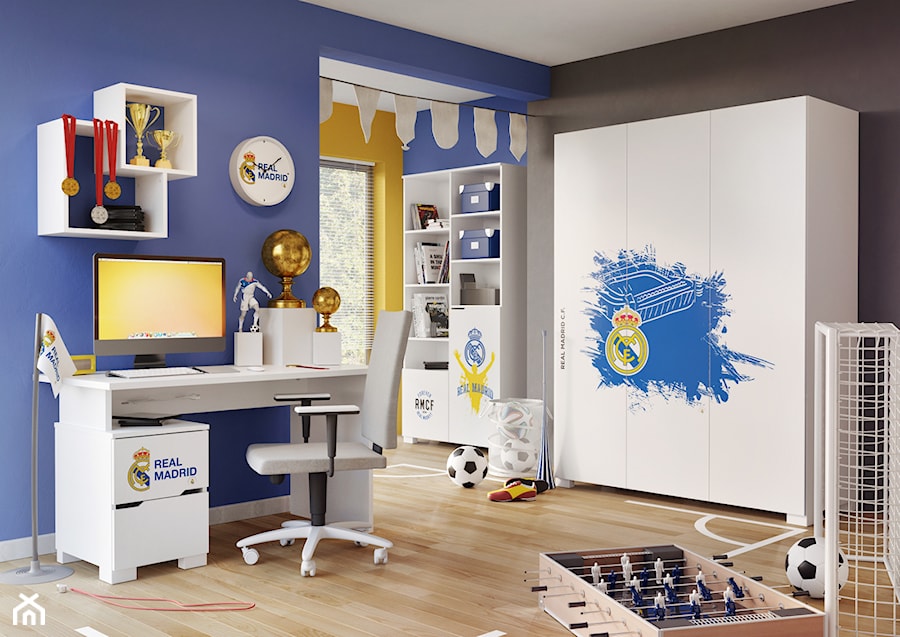 Kolekcje młodzieżowe - Średni czarny niebieski pokój dziecka dla dziecka dla chłopca, styl nowoczesny - zdjęcie od Meblik - meble dla dzieci i młodzieży oraz darmowy projekt pokoju