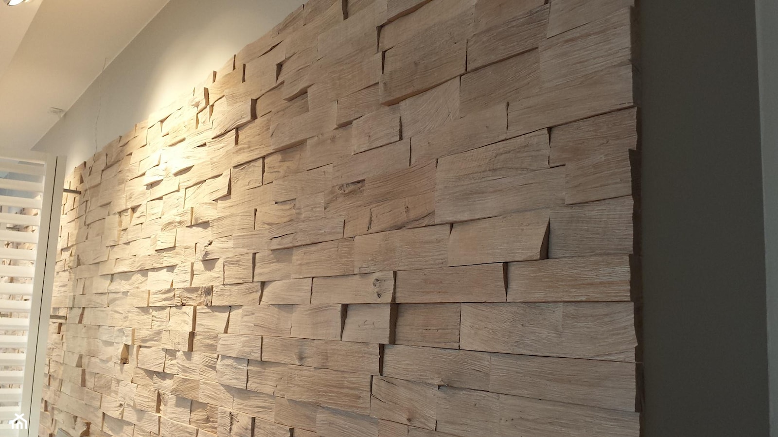 Ściana z drewna - zdjęcie od Timberline - skład fabryczny TWINSON - Homebook
