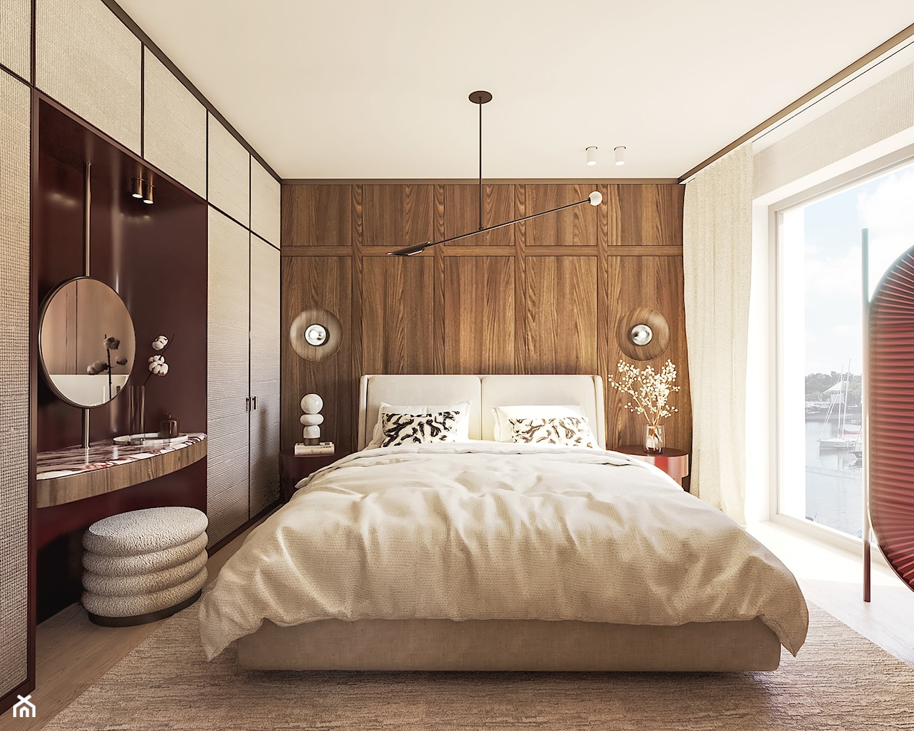 Sypialnia w jachtowym klimacie - zdjęcie od FAVA Studio - Homebook