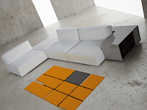 Minimalistyczny salon - zdjęcie od Le Pukka concept store