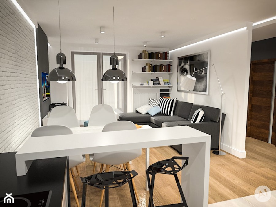 Mieszkanie w stylu skandynawskim z domieszką nowoczesności - zdjęcie od Le Pukka concept store