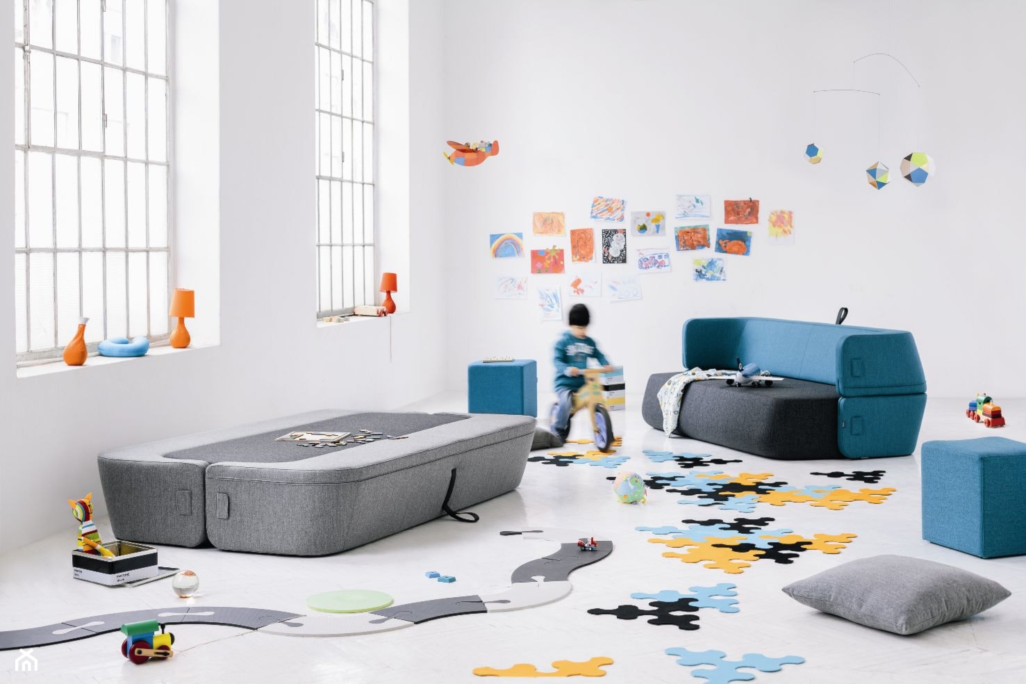 Wygodny wypoczynek w pokoju dziecięcym - zdjęcie od Le Pukka concept store - Homebook