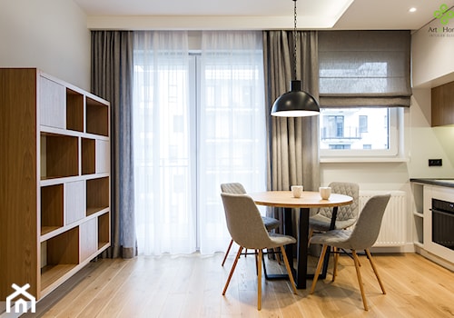 małe nowoczesne mieszkanie - Jadalnia, styl nowoczesny - zdjęcie od Art of Home