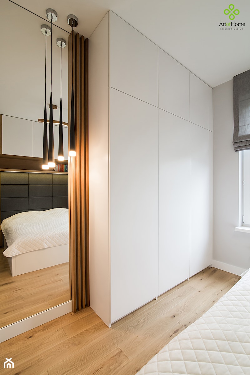 małe nowoczesne mieszkanie - Sypialnia, styl nowoczesny - zdjęcie od Art of Home