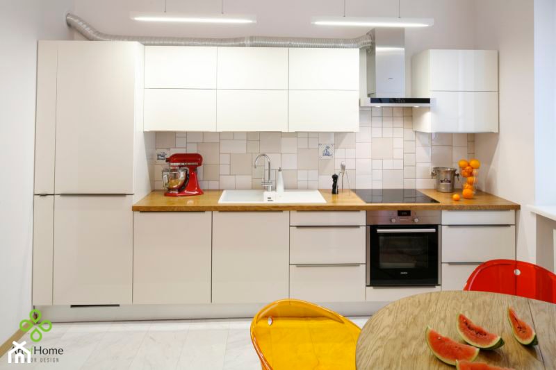 biało w kamienicy - Kuchnia, styl nowoczesny - zdjęcie od Art of Home