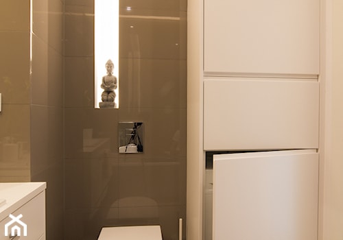 eksluzywne mieszkanie w Warszawie - Mała bez okna łazienka, styl nowoczesny - zdjęcie od Art of Home