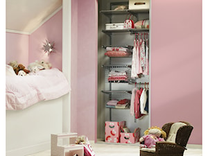 Pokój dziecka - Średni różowy pokój dziecka dla dziecka dla dziewczynki, styl minimalistyczny - zdjęcie od Elfa