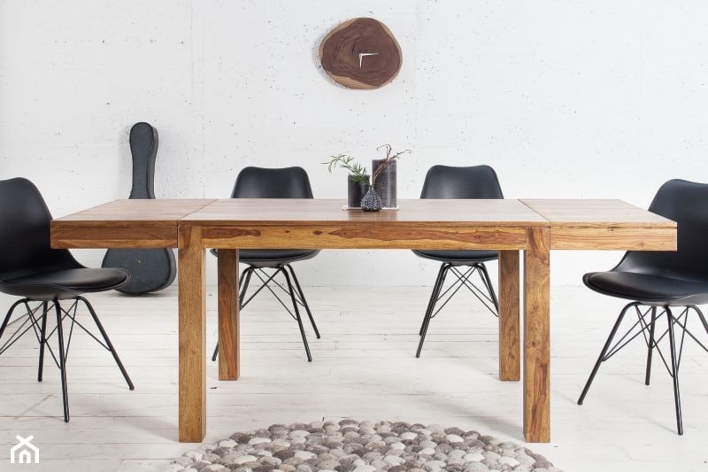 Rozkładany, drewniany stół Lagos (120-200 cm) - zdjęcie od onemarket.pl - meble i dodatki - Homebook
