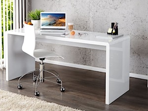 Białe biurko FAST TRADE 140 cm - zdjęcie od onemarket.pl - meble i dodatki