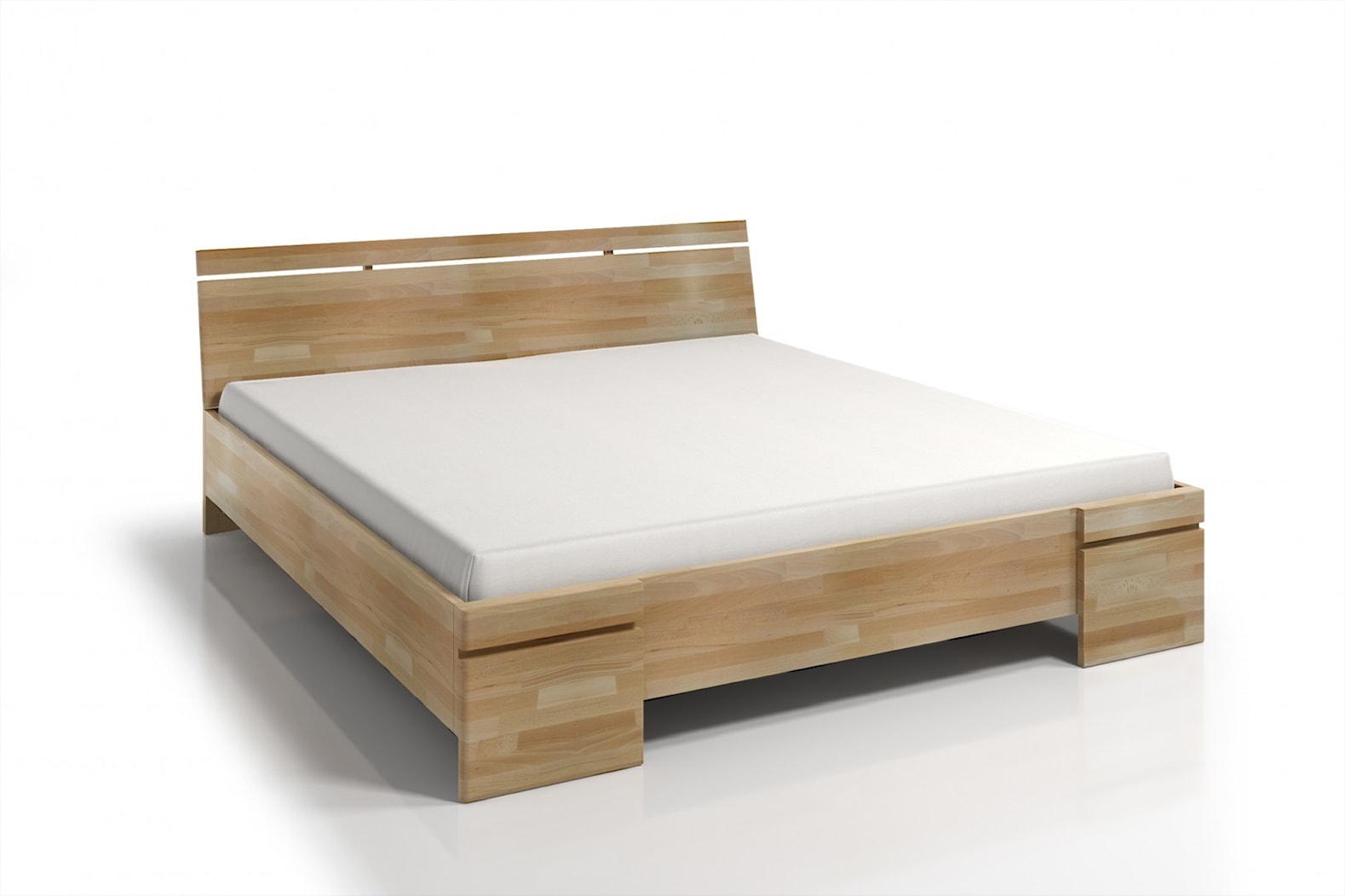 Łóżko drewniane bukowe Skandica SPARTA Maxi - zdjęcie od onemarket.pl - meble i dodatki - Homebook