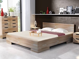 Łóżko drewniane bukowe ze skrzynią na pościel Skandica SPECTRUM Maxi & ST - zdjęcie od onemarket.pl - meble i dodatki