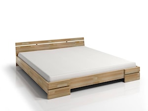 Łóżko drewniane bukowe Skandica SPARTA Niskie - zdjęcie od onemarket.pl - meble i dodatki