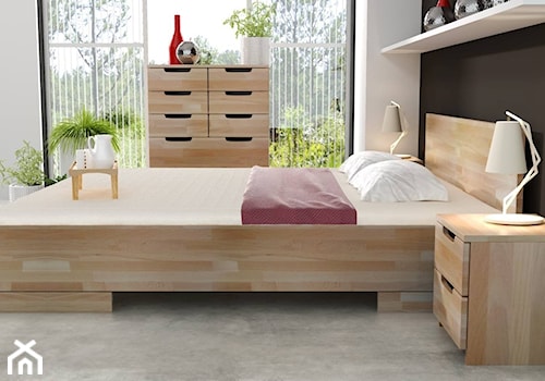 Łóżko drewniane bukowe Skandica SPECTRUM Maxi&Long - zdjęcie od onemarket.pl - meble i dodatki