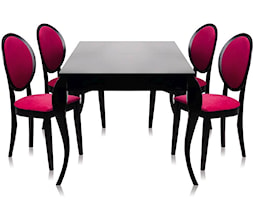 BAROK stół rozkładany na giętych nogach w stylu glamour 160-230 cm - zdjęcie od onemarket.pl - meble i dodatki - Homebook