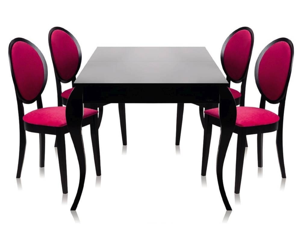 BAROK stół rozkładany na giętych nogach w stylu glamour 160-230 cm - zdjęcie od onemarket.pl - meble i dodatki - Homebook