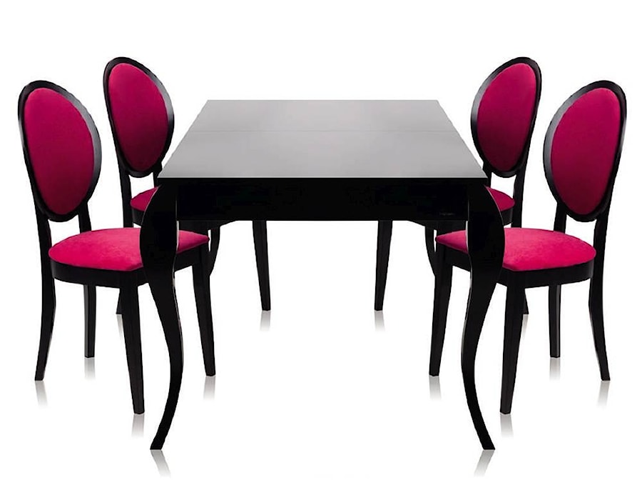 BAROK stół rozkładany na giętych nogach w stylu glamour 160-230 cm - zdjęcie od onemarket.pl - meble i dodatki