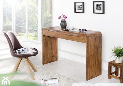 Drewniane biurko z szufladami GOA, 120 cm - zdjęcie od onemarket.pl - meble i dodatki
