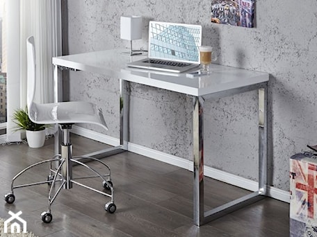 Aranżacje wnętrz - Biuro: Nowoczesne białe biurko WHITE DESK, 120 cm - onemarket.pl - meble i dodatki. Przeglądaj, dodawaj i zapisuj najlepsze zdjęcia, pomysły i inspiracje designerskie. W bazie mamy już prawie milion fotografii!