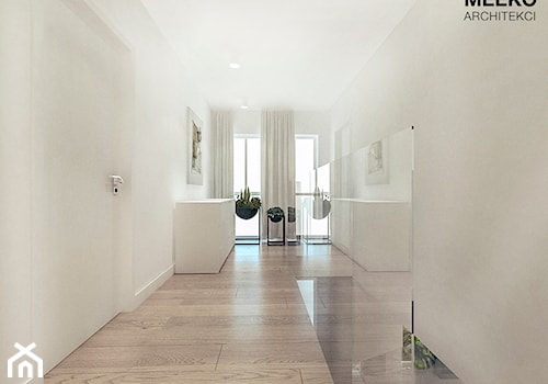 Dom w stylu minimalistycznym - Hol / przedpokój, styl minimalistyczny - zdjęcie od MEEKO Architekci