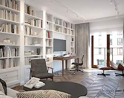 PORT PRASKI 67 m2 - Salon, styl tradycyjny - zdjęcie od design me too - Homebook
