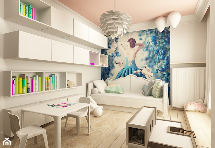 APARTAMENT NA GOCŁAWIU 120 m2 - Pokój dziecka, styl nowoczesny - zdjęcie od design me too