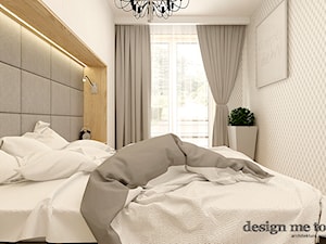 APARTAMENT W RUMI - Mała sypialnia, styl nowoczesny - zdjęcie od design me too
