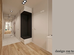 APARTAMENT W RUMI - Hol / przedpokój, styl nowoczesny - zdjęcie od design me too