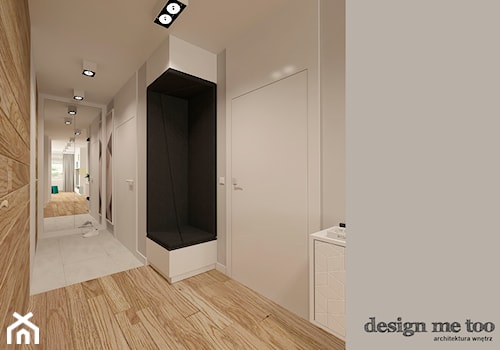 APARTAMENT W RUMI - Hol / przedpokój, styl nowoczesny - zdjęcie od design me too