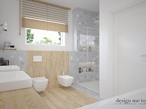 STARE BABICE DOM 100 M2 - Salon, styl skandynawski - zdjęcie od design me too