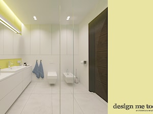 DOM NA OSIEDLU ZACISZE W WARSZAWIE - Średnia bez okna łazienka, styl minimalistyczny - zdjęcie od design me too