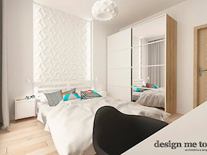 MĘSKIE BIELANY - Sypialnia, styl nowoczesny - zdjęcie od design me too