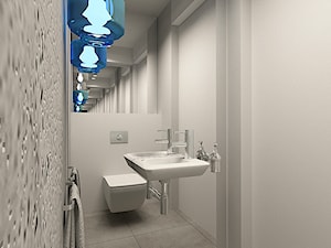 WC w stylu minimalistycznym w apartamencie w Tomaszowie Mazowieckim - zdjęcie od design me too