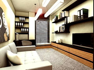 MIESZKANIE GOCŁAW - Biuro, styl minimalistyczny - zdjęcie od design me too