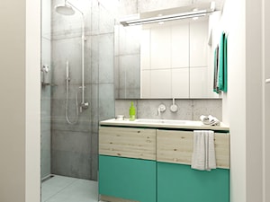 Nowoczesna łazienka z nutą stylu skandynawskiego - zdjęcie od design me too