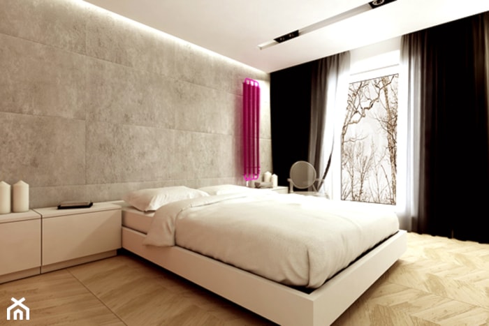 MIESZKANIE GOCŁAW - Sypialnia, styl minimalistyczny - zdjęcie od design me too