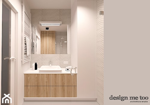 SZCZYPTA KOLORU NA SZCZĘŚLIWICACH - Średnia łazienka, styl nowoczesny - zdjęcie od design me too