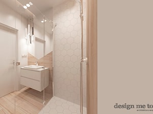NOWOCZESNY DOM W GRODZISKU MAZOWIECKIM - Mała łazienka, styl nowoczesny - zdjęcie od design me too