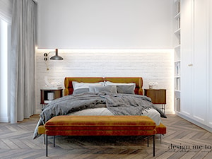 PORT PRASKI 67 m2 - Sypialnia, styl tradycyjny - zdjęcie od design me too