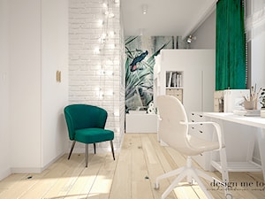 WARSZAWA MOKOTÓW 105 M2 - Salon, styl skandynawski - zdjęcie od design me too