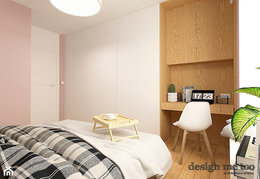 NOWOCZESNY APARTAMENT W PRUSZKOWIE WERSJA II - Sypialnia, styl nowoczesny - zdjęcie od design me too