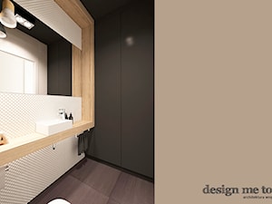 NOWOCZESNY APARTAMENT W PRUSZKOWIE - Łazienka, styl nowoczesny - zdjęcie od design me too