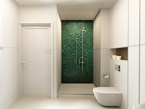 Łazienka mozaika zielona