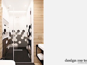 DOM W LESZNOWOLI - Mała bez okna łazienka, styl nowoczesny - zdjęcie od design me too